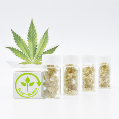 Cam Şişe Saf Cbd Crumble Organik Kenevir Balmumu Stres Azaltma