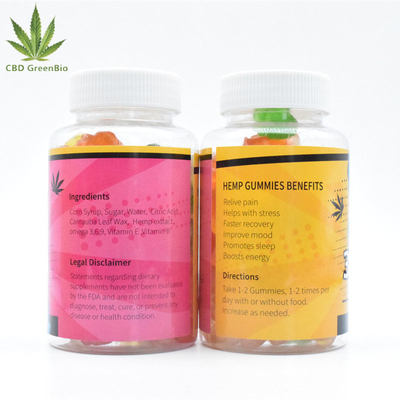 Sağlık Hizmetleri Tam Spektrumlu CBD Sakızlı Chewy İyileştirici Ruh Hali