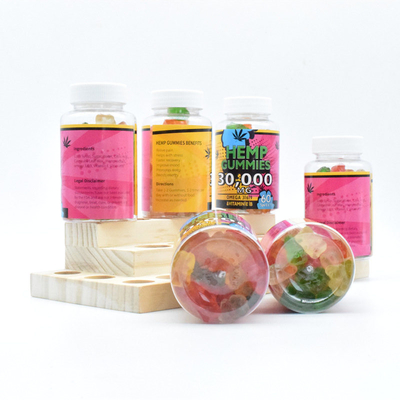 GMP Kenevir CBD Sakızlı 25mg Serbest Bırakma Ağrısı Gıda Sınıfı Şişe Başına 60 Sakız
